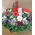 Wine and flowers  basket