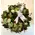 White condolences wreath. (Small)