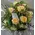 (21) roses bouquet (creme white colors) with exclusive greens!!!