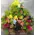 Roses tower in Basket