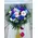 Wedding flower & candles decoration with "Blue Vanda" and Season Summer Flowers