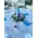 Wedding flower & candles decoration with "Blue Vanda" and Season Summer Flowers