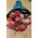 Big headed ecuadorian (best in the world) roses bouquet (41 stems) with greens !!! (mixed colors)
