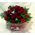 Κόκκινα Τριαντάφυλλα (31) τεμ. Σύνθεση Σε Γυάλινο.