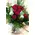 (31) red roses bouquet Extra Quality Dutch + Vase !!! Super week Offer.