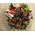 Roses "Rainbow" basket (11) stems with Greens.