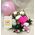 Arrangement  "Super Pack" for new born baby girl + Balloon +Teddy !!
