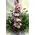 Pink flower arrangement in basket.Spring flavor !!!