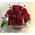 Red Roses Arrangement (31) Heads In Glass.