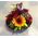 Άνθη Εποχής - Τυχαίες Ποικιλίες & Χρώματα σε Γυάλινη Φρουτιέρα
