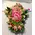 Funeral cross.Exclusive on oasis moss base.