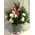 (21) roses bouquet (creme white colors) with exclusive greens!!!