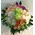 Multi colored flowers in basket. Colored  Spring !!!