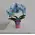 Phalaenopsis Blue Wonder In Vase or Ceramic Pot. Yacht Flowers & Plants Supplies.