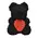 Αρκουδάκια από τριαντάφυλλα.Rose Bear με "Καρδιά" 40cm. Συσκευασία Δώρου. Τεχνητά Τριαντάφυλλα. (ροζ, μαυρο, κίτρινο, κόκκινο, σιελ & λευκό) (1) Τεμάχιο. ( συνοδεύεται απο το γνήσιο κουτί του & Λαμπάκια)