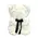 Roses Teddy Bear. Dim. 25cm. In "Decorative Package ". (1)piece. Blue, Pink, Red, White.