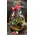 Exclusive Plants Arrangement In "Drop" Vase (Big size diam. 25cm & Height 55cm). With extra decoration.