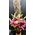 Σύνθεση σε ποιοτικό γυάλινο βάζο με λουλούδια. (επιλογή των λουλουδιών αναλόγως την εποχή και το θέμα διακόσμησης)