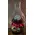 ​Valentine's Roses arrangement in Drop Vase with Led Lights decoration & Helium Balloon.