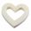 Valentine's Flower Heart. Oasis moss colored base (width 18cm). Maximum width with flowers (appr.30cm). Random Colors!!!
