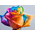 21) "Rainbow"  roses bouquet. Super week offer!!!