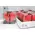 Roses "Heart". 16cm. In "Decorative Dispaly Box" Available in White, Pink & Red. (artificial roses)