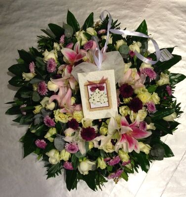 condolences wreath. (large size)