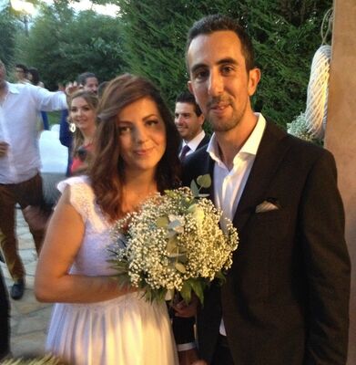 "Baby's Breath" Wedding bouquet