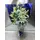 Gift wrapped white season flowers!!!