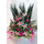 Ανθοπωλείο Σύνθεση ανθέων με ροζ  λουλούδια σε καλάθι