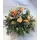 Basket with Orange flowers