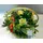Flower arrangement in basket - orange colors!!! Magic delight!!!