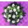 White roses wreath