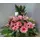 Rich romantic pink colored flower arrangement