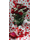 μακρυά κόκκινα τριαντάφυλλα Ολλανδικά σε γυάλινο κύλινδρο