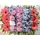 Flat basket 45cmx30cm with flowers in parallel rows
