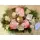 Christmas flowers on trays