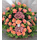 "Salmon  fantasy"  flower arrangement in basket.Summer flavor !!!