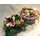 Glass + Basket ! Flowers + Fruits !