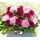 Paeonias & Roses basket .