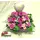 Flower Arrangement  for New Born Baby ! Roses in Glass