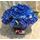 Blue Roses (30 total) stems arrangement in glass exclusive !!!