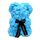 Roses Teddy Bear. Dim. 25cm. In "Decorative Package ". (1)piece. Blue, Pink, Red, White.