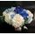 Λουλούδια για Γιοτ. Ορτανσίες Verena (12) τεμ. σε βάζο με χρωματιστό διακοσμητικό ζελέ !!!