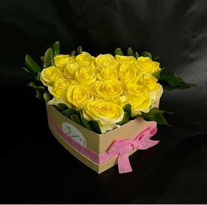 Καρδιά Βαλεντίνου με Τριαντάφυλλα.