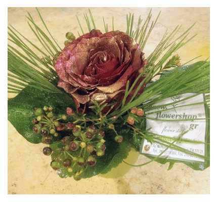 "ΈΝΑ" τριαντάφυλλο  σε βάζο ή ποτ