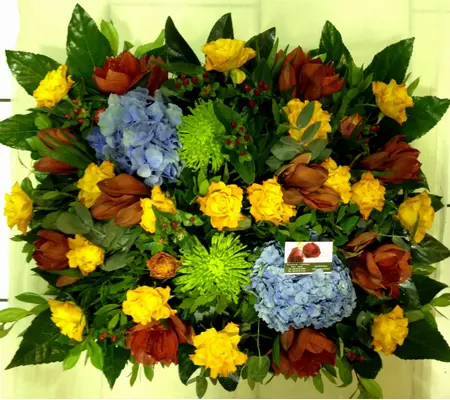 Exclusive Arrangement in basket. Spring + Nature !!!