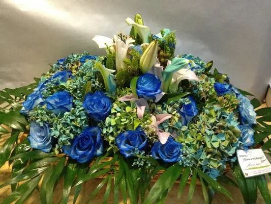 Basket with flowers.Special.