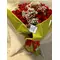 (101) Red Exclusive Dutch Roses 50 cm gift wrapped