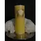 Candle with decoration